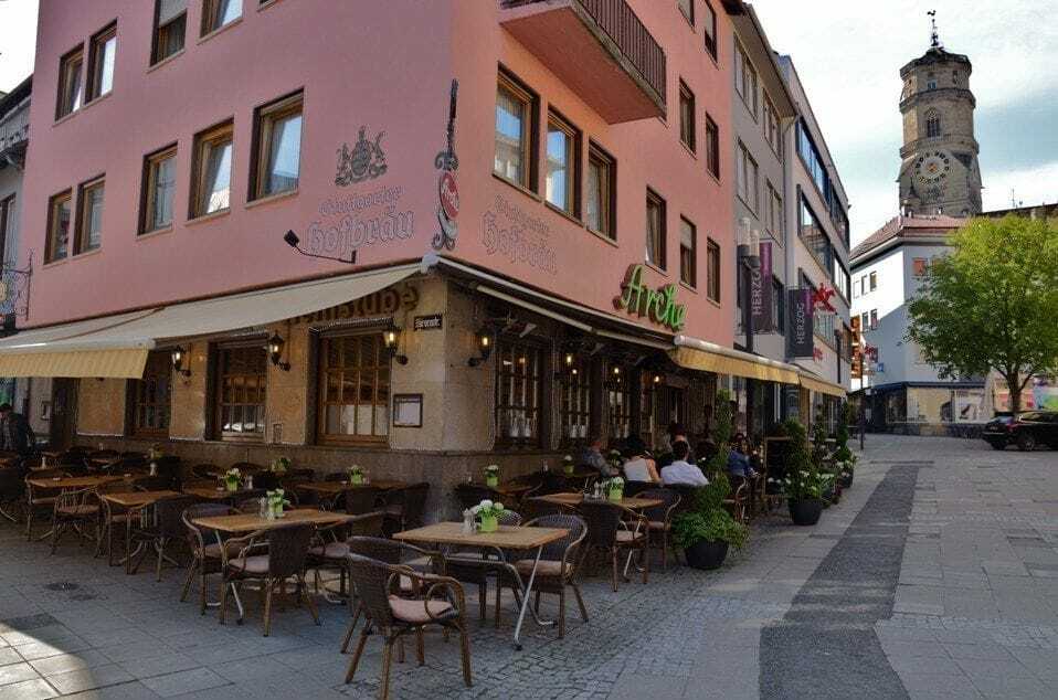 שטוטגרט Hotel Restaurant Arche מראה חיצוני תמונה